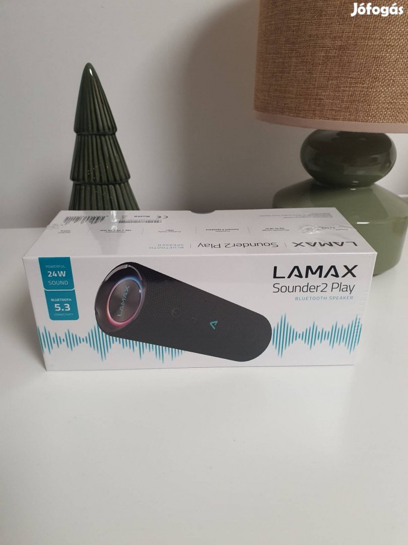 új Lamax sounder 2 play, bluetooth hangszóró 