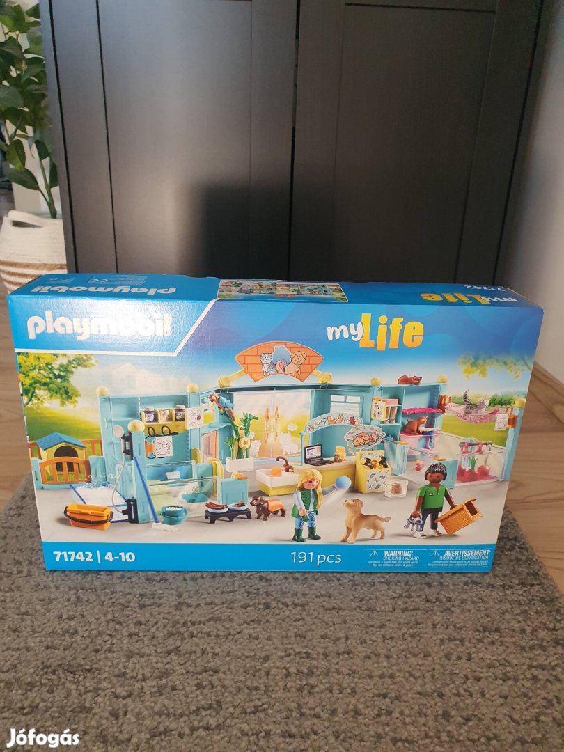 új Playmobil 71742 kisállat panzió