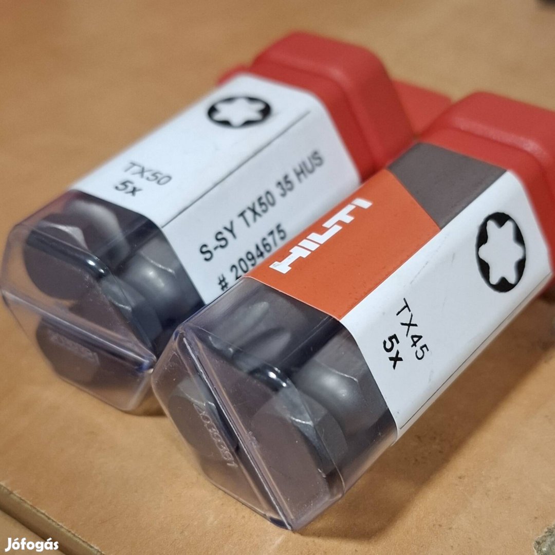 uj! Hilti.    tx 45,    tx 50.    BIT szet 