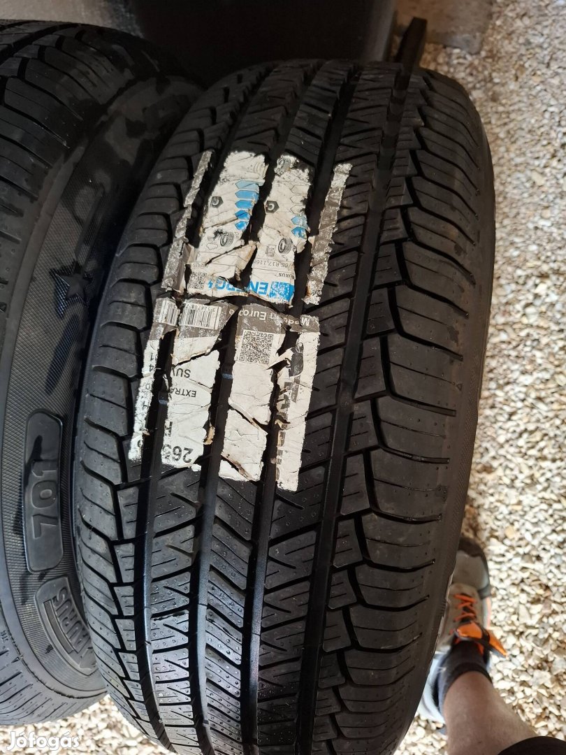 új autogumi 4x4 4évszak 2db
