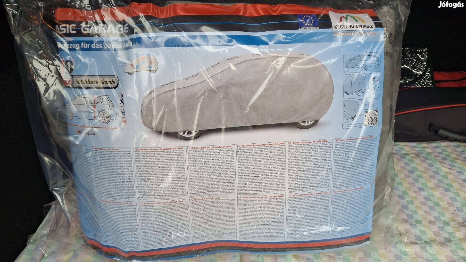 új autótakaró, ponyva