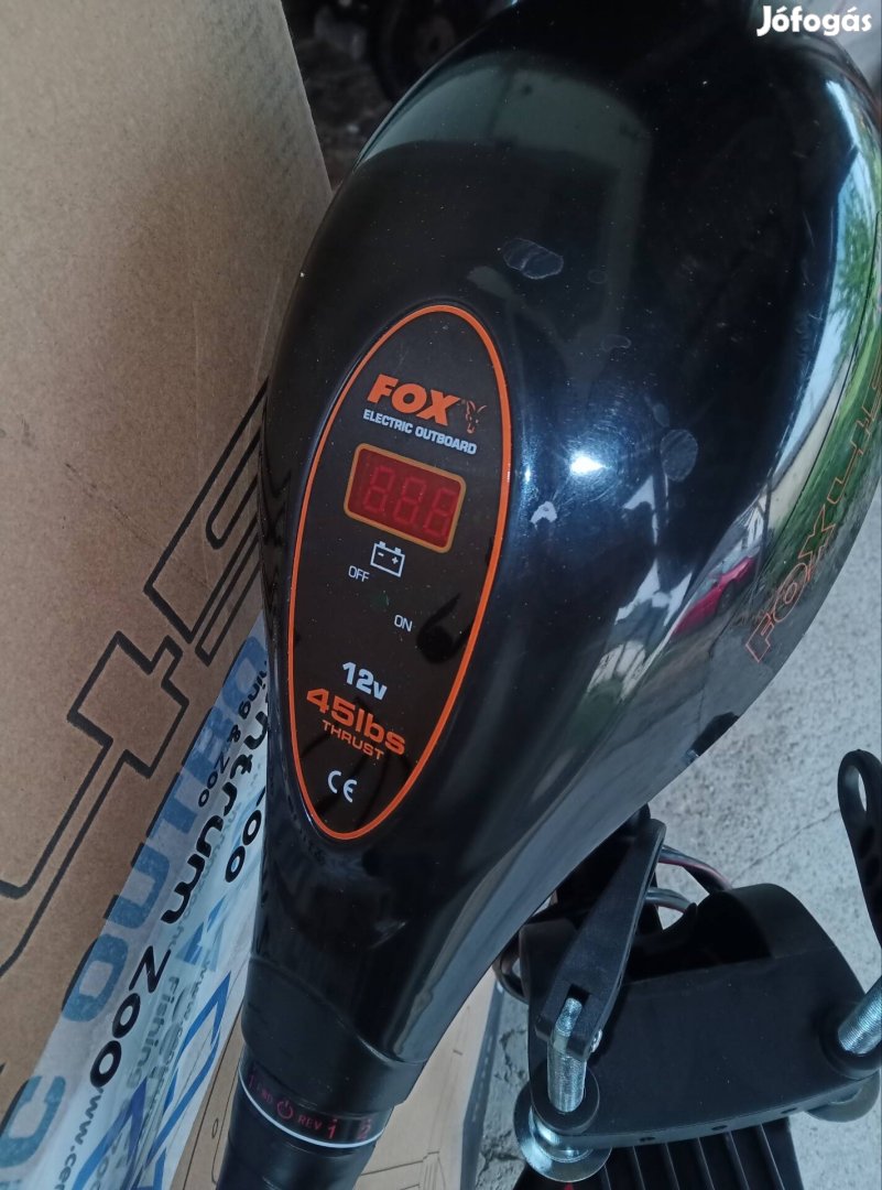 új elektromos csónakmotor+ akku