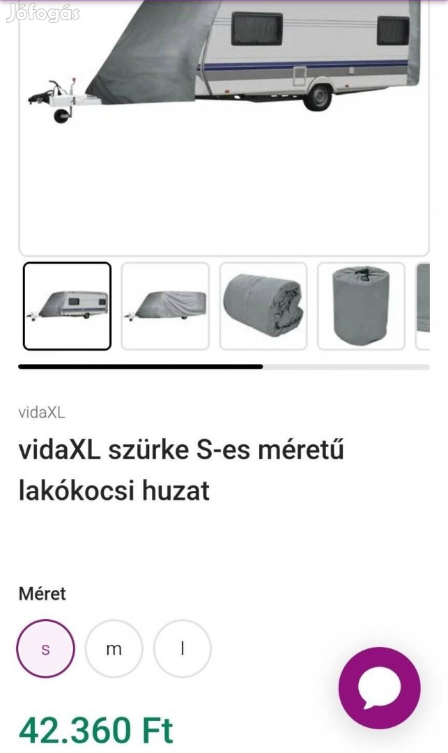 uj lakokocsi ponyva 5,2x2,3m