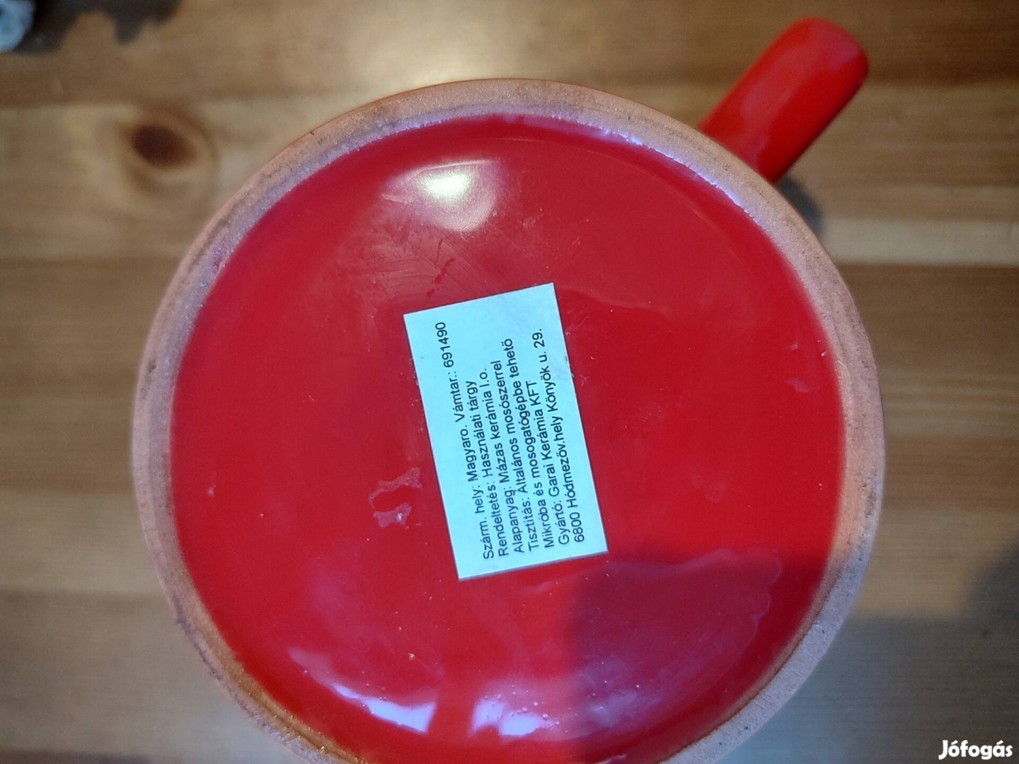 új óriási pöttyös bögre