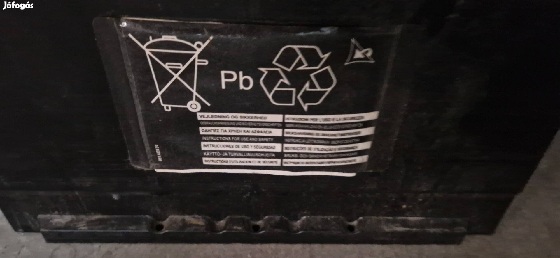újszerű akkumulátor eladó 