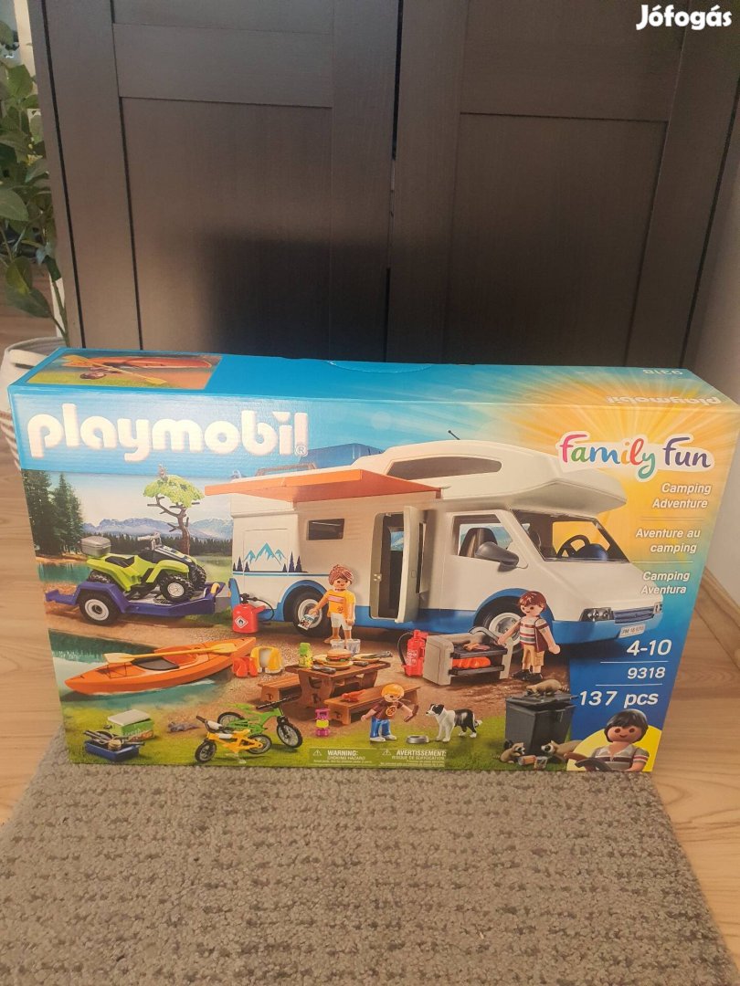 úk playmobil 9318 lakóautó