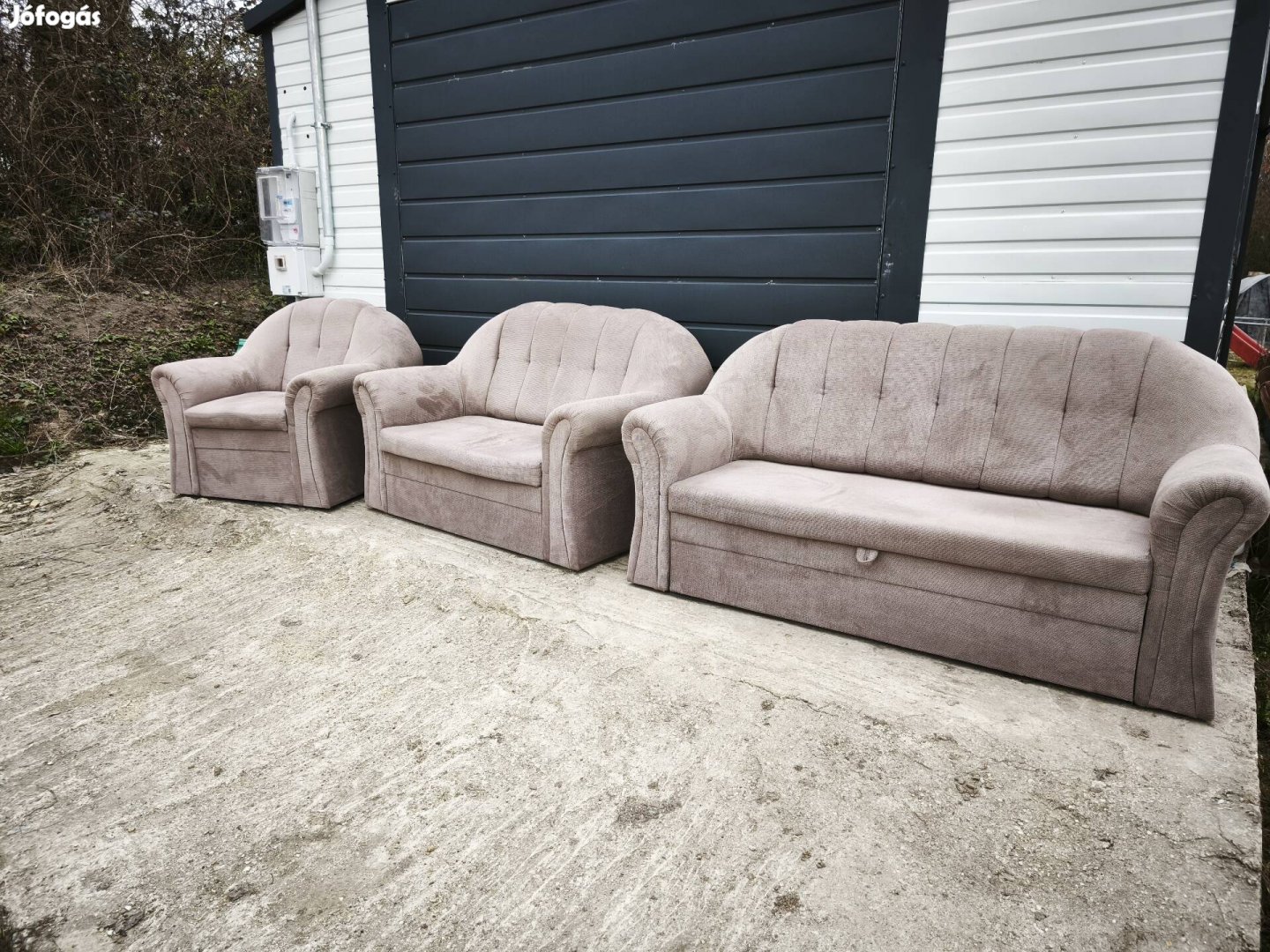 ülőgarnitúra 3-2-1 eladó