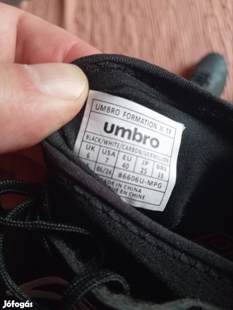 umbro foci cipő 40
