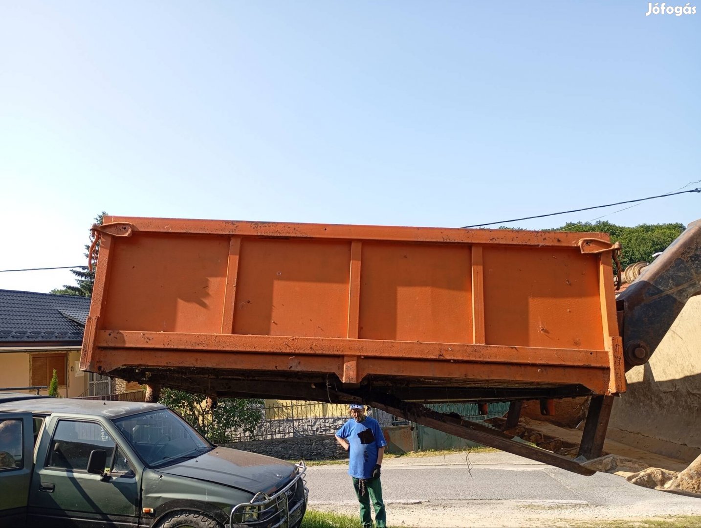unimog plató 