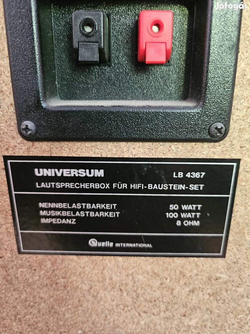 univerzum hangfal