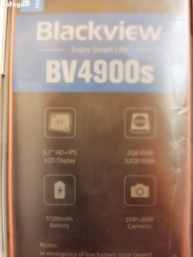 ütés álló telefon,blackview 4900 s