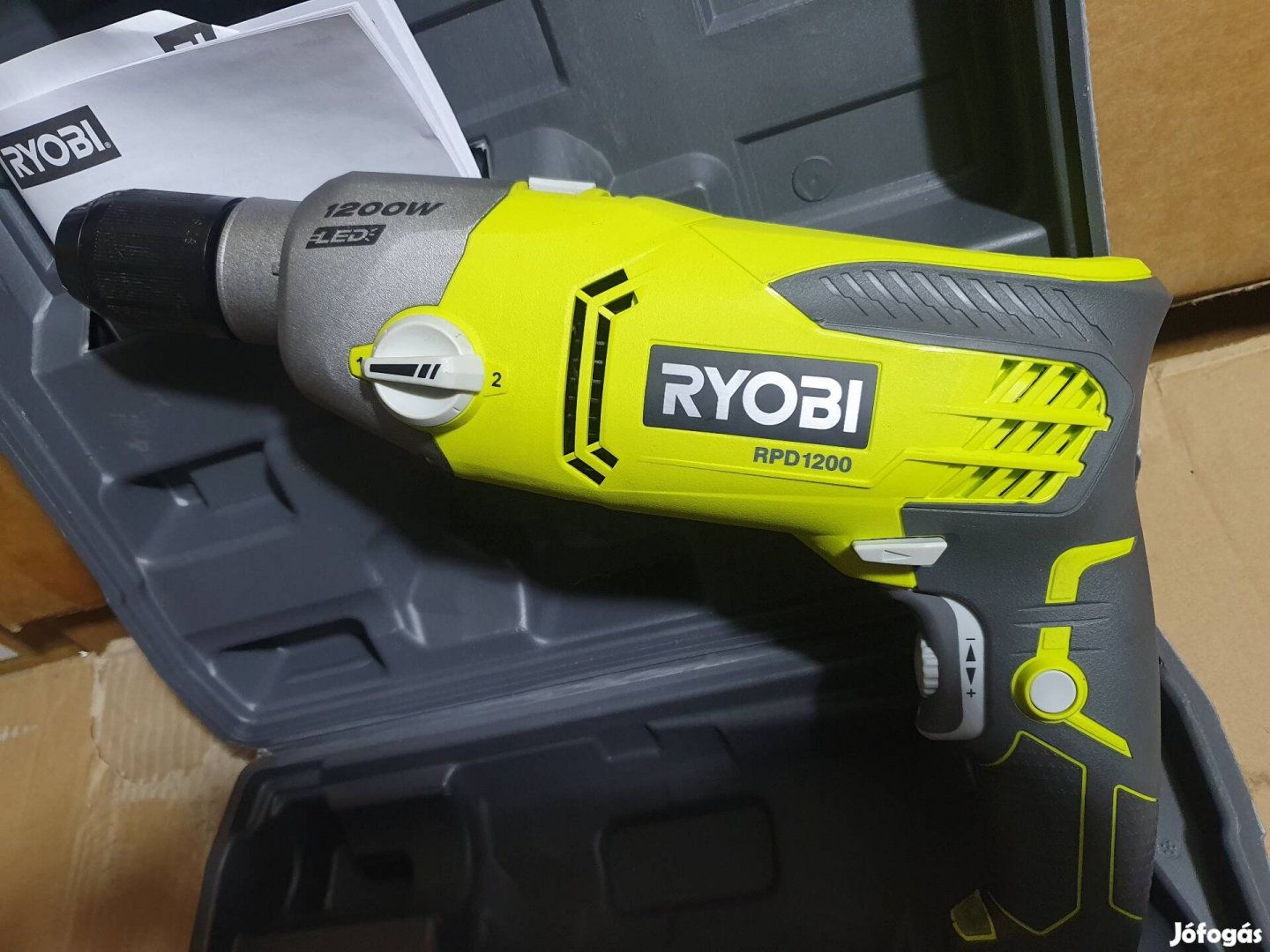 ütvefúró Ryobi RPD1200 állapota új!