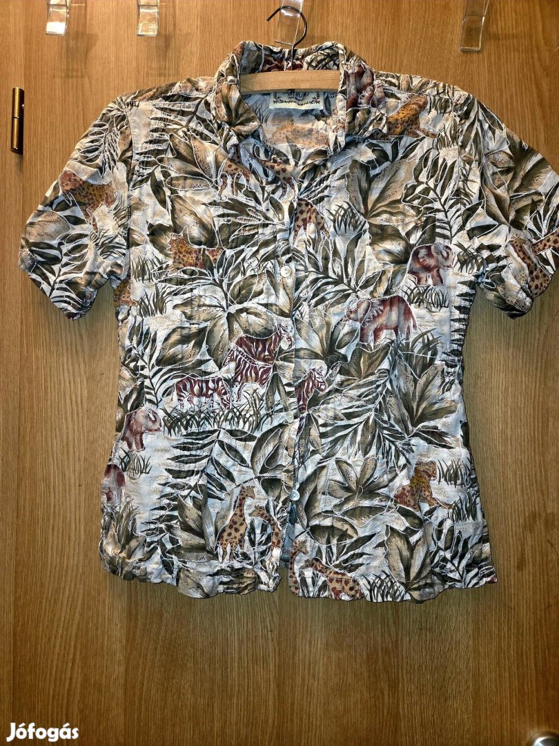 vadállatos pamut r.u.blúz m-es