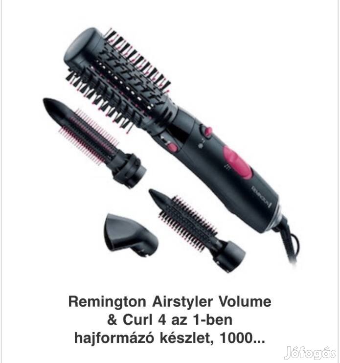 vadiúj Remington Airstyler Volumen & 4x1-ben hajformázó