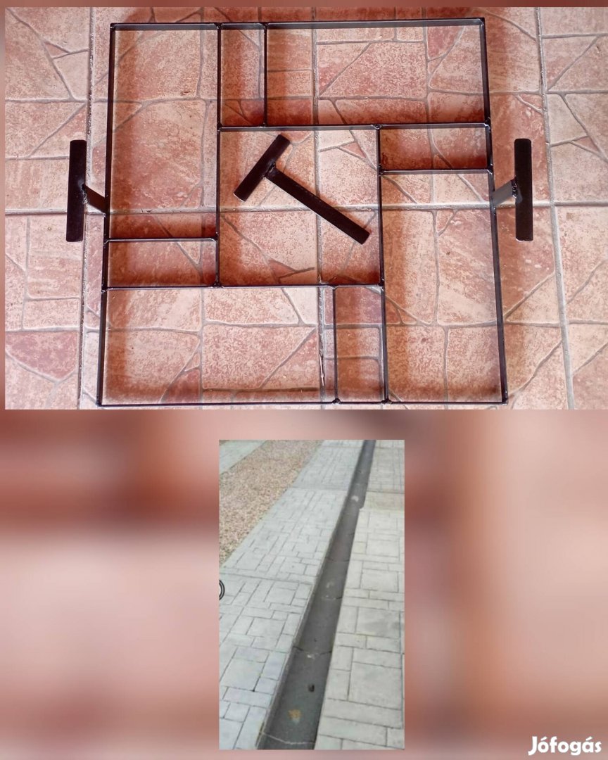 vegyes tornádó Beton mintázó sablon vasból Akciós 