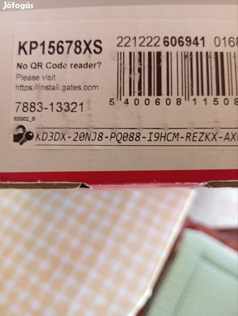 vezérműszíj és meghajtsi rendszer 