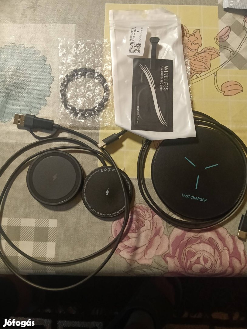 vezeték nélküli töltő