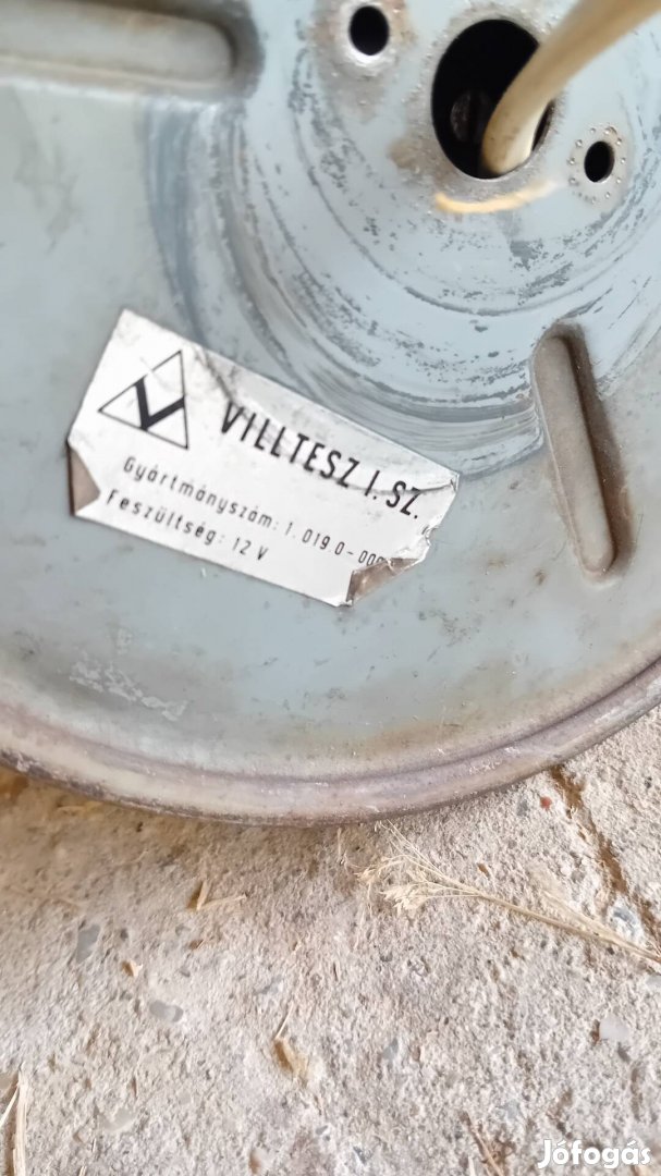 villógó régi rendőr mentő autó tartozék