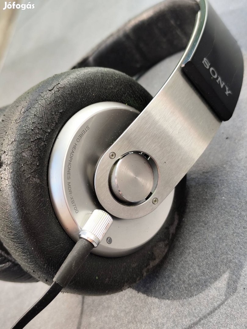 vintage Sony MDR-XB700 fejhallgató
