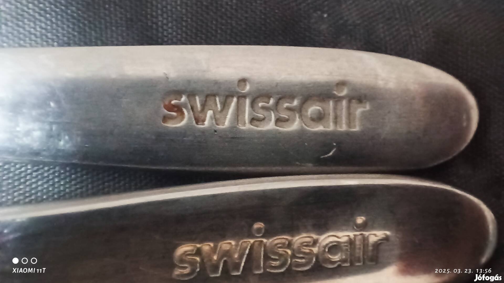 vintage Swissair relikvia berndorf nicro. 5 órai kanalak. Posta 
