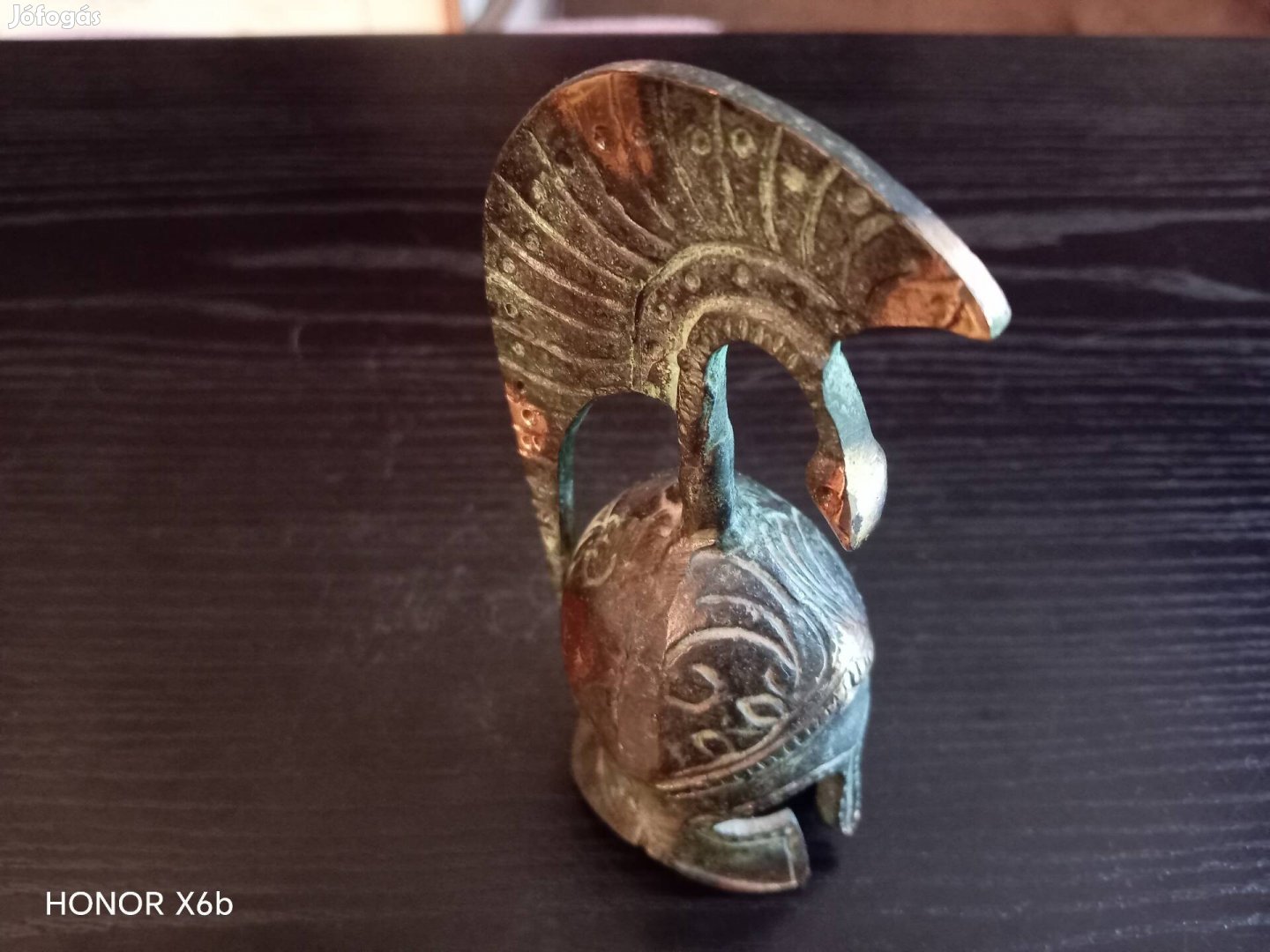 vintage római légiós harci sisak ,bronz 