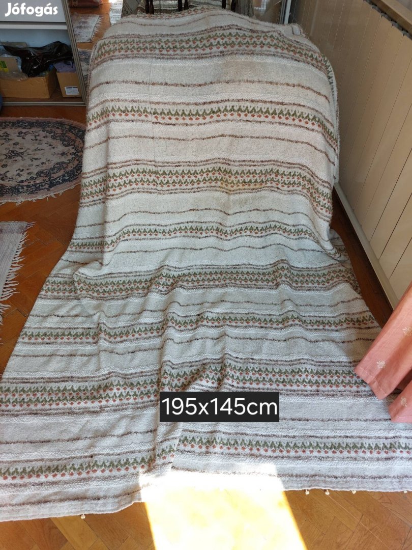 vintage szóttes draperia, sötétitó  