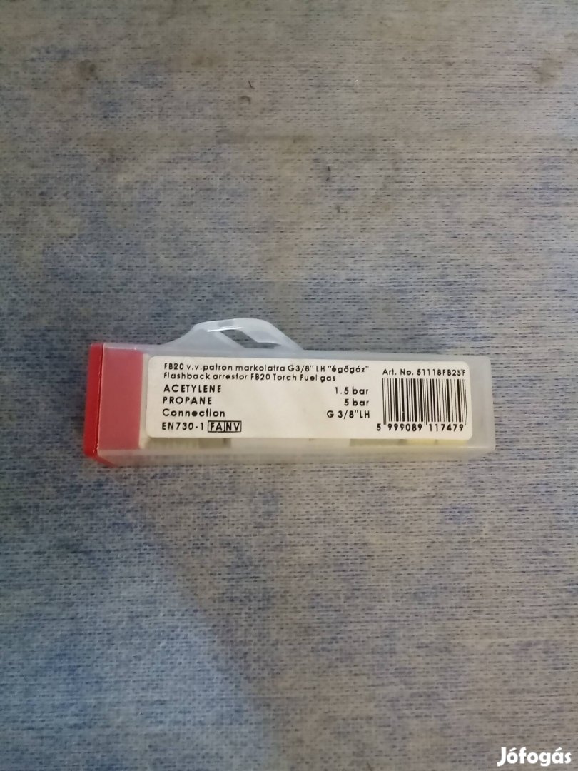 visszaégésgátló acetilénhez, propánbutánhoz, Iweld