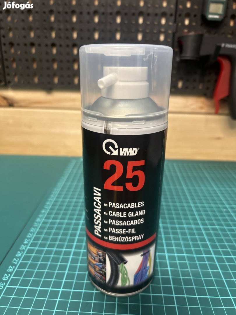 vmd 25 behúzóspray vezetékekhez, kábelbehúzó 400 ml