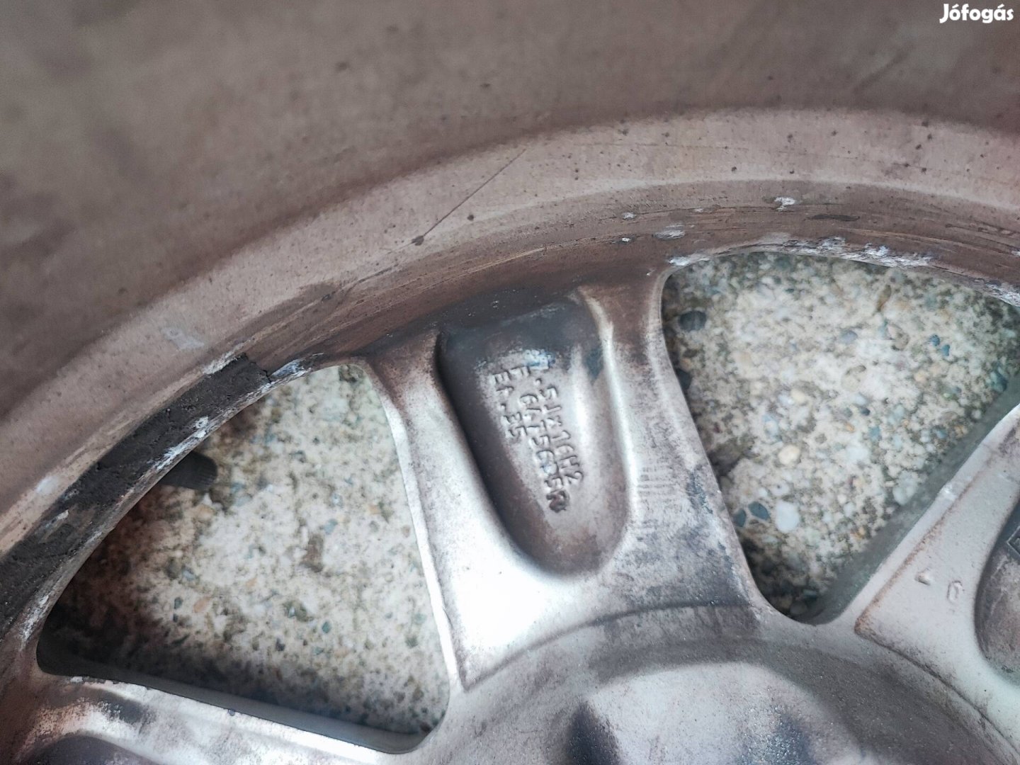 volkswagen alufelnigarnitura teligumival