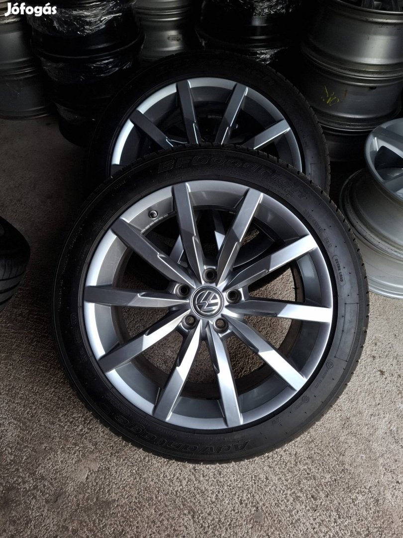 vw " Monterey " passat b8 r line 18" 5x112 nyári szett arteon superb 