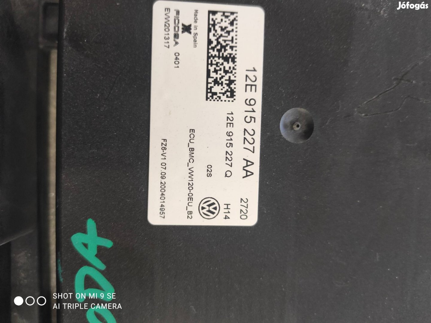 vw elektromos alkatrészek 