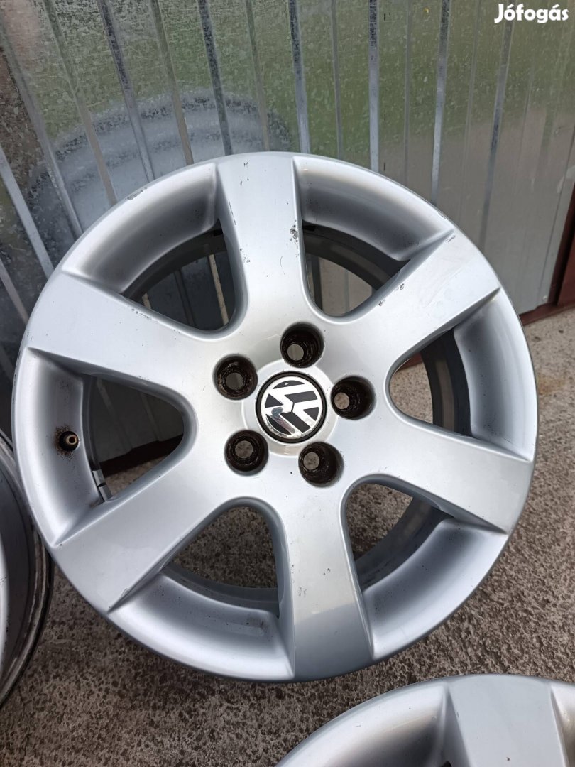 vw polo 5x100 15 col alufelni szett 