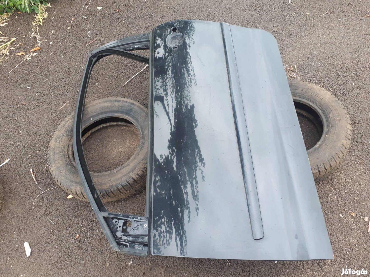 vw polo 9N 2006,  3 ajtós   jobb első ajtó  fekete 