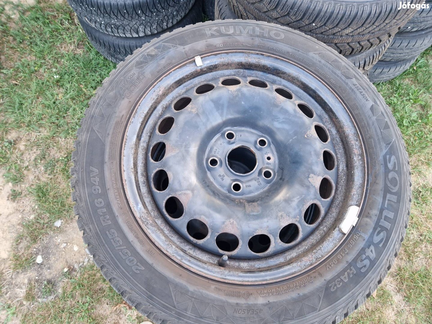 vw seat audi skoda 16 coll 5x112   újszerű 4 evszakos gumikkal.
