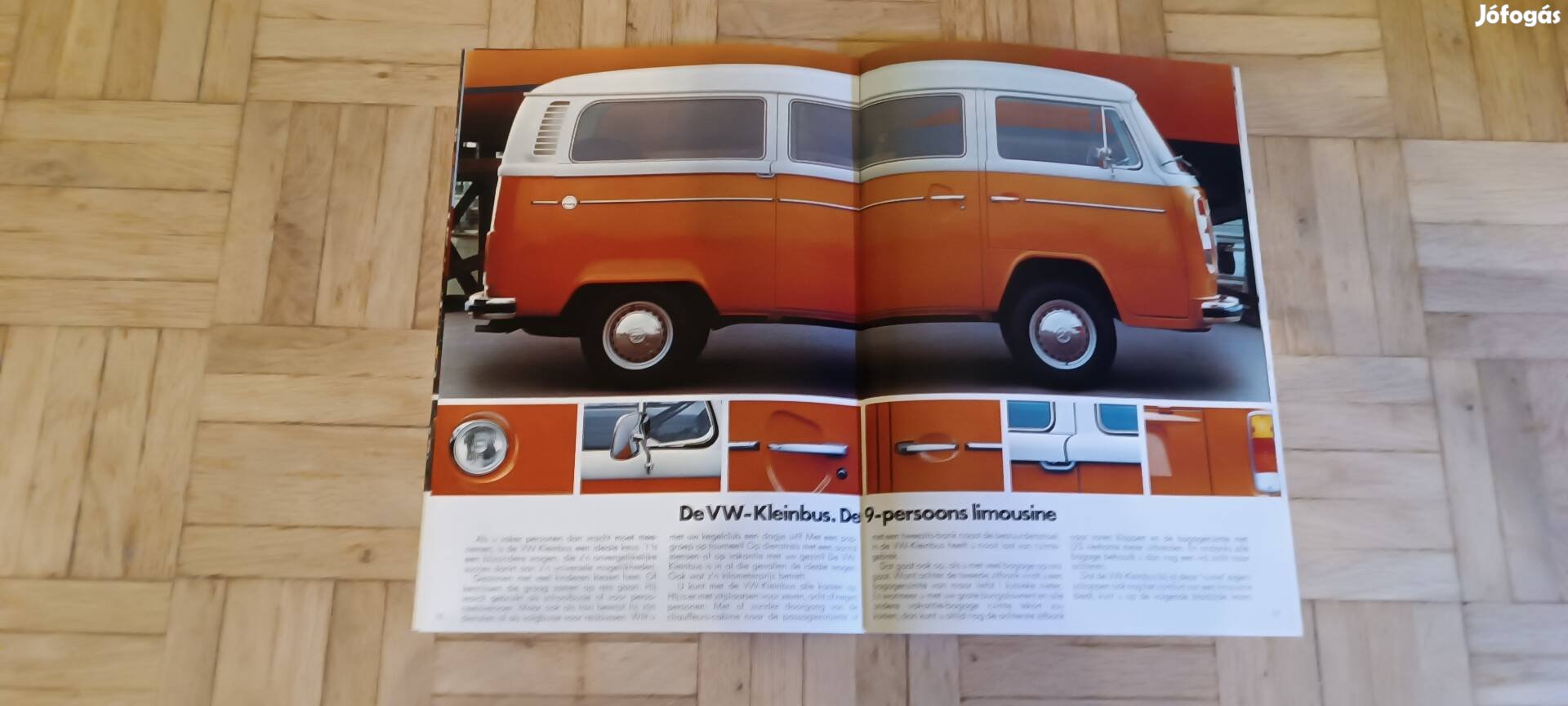 vw transporter t2 eredeti prospektus katalógus veterán Volkswagen 