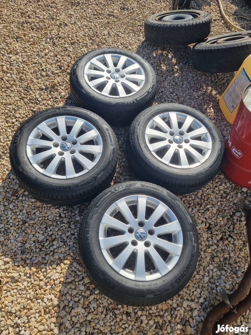 vw volkswagen gyári alufelni 5x112 16 