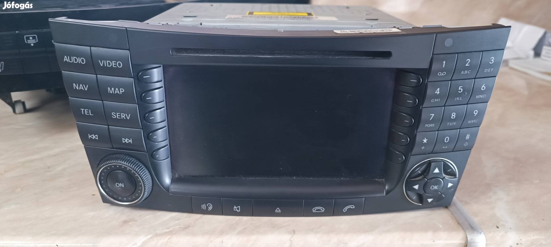 w219 w211 cls e.oszt. gyári nagy command fejegység vezérlő