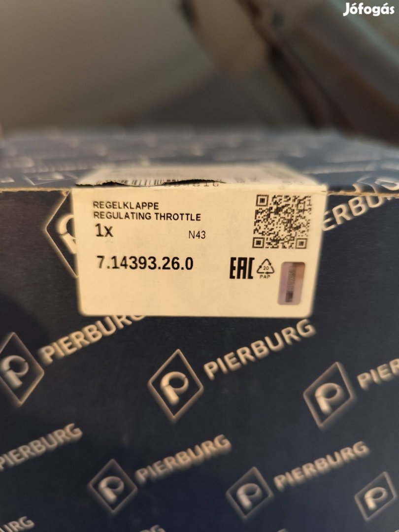 w.passatb6 fojtószelep ház 