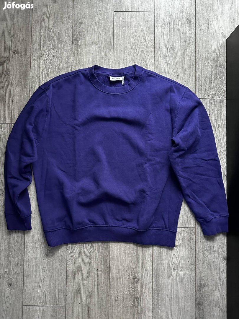 weekday férfi lila pulóver M