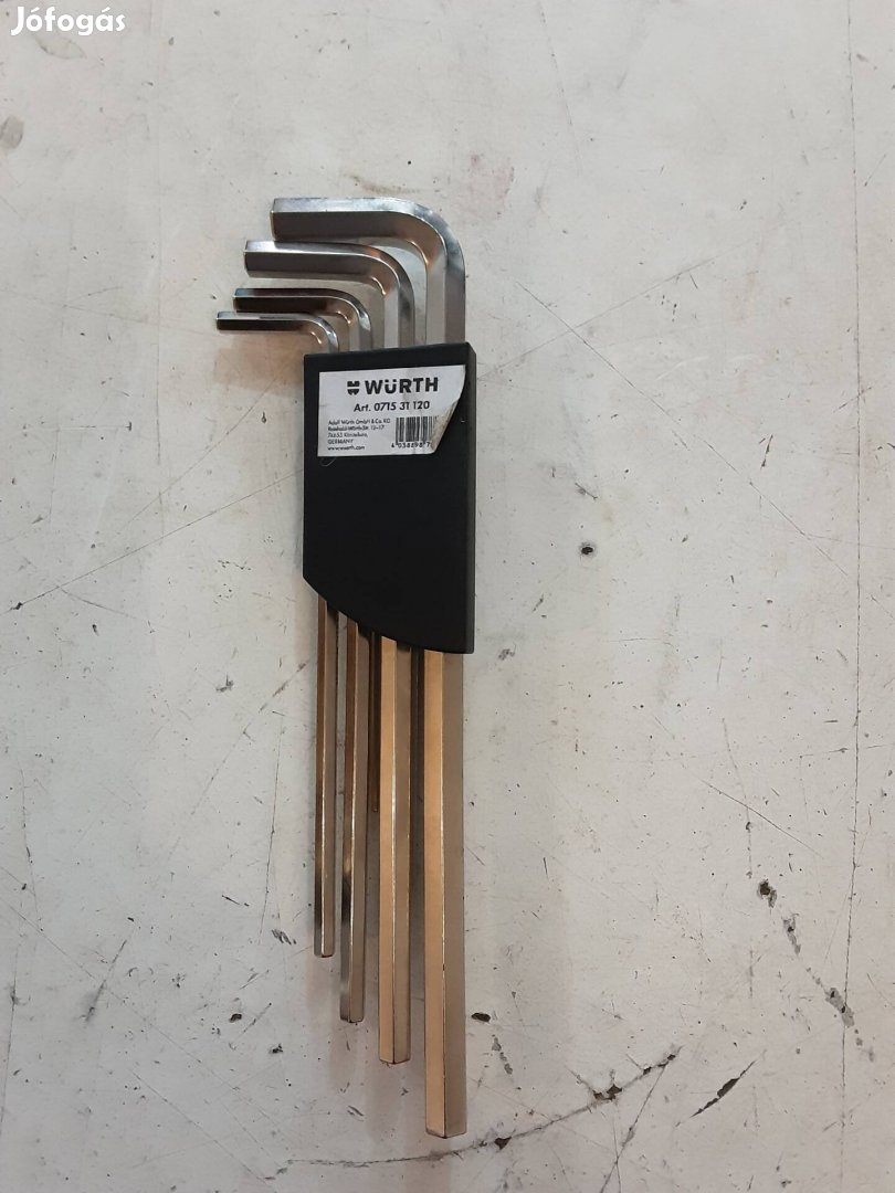 würth imbuszkulcs készlet zebra márkájú 