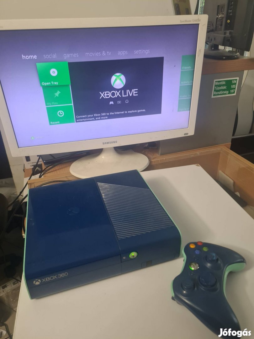 xbox 360 500GB 1 kontrolerrel