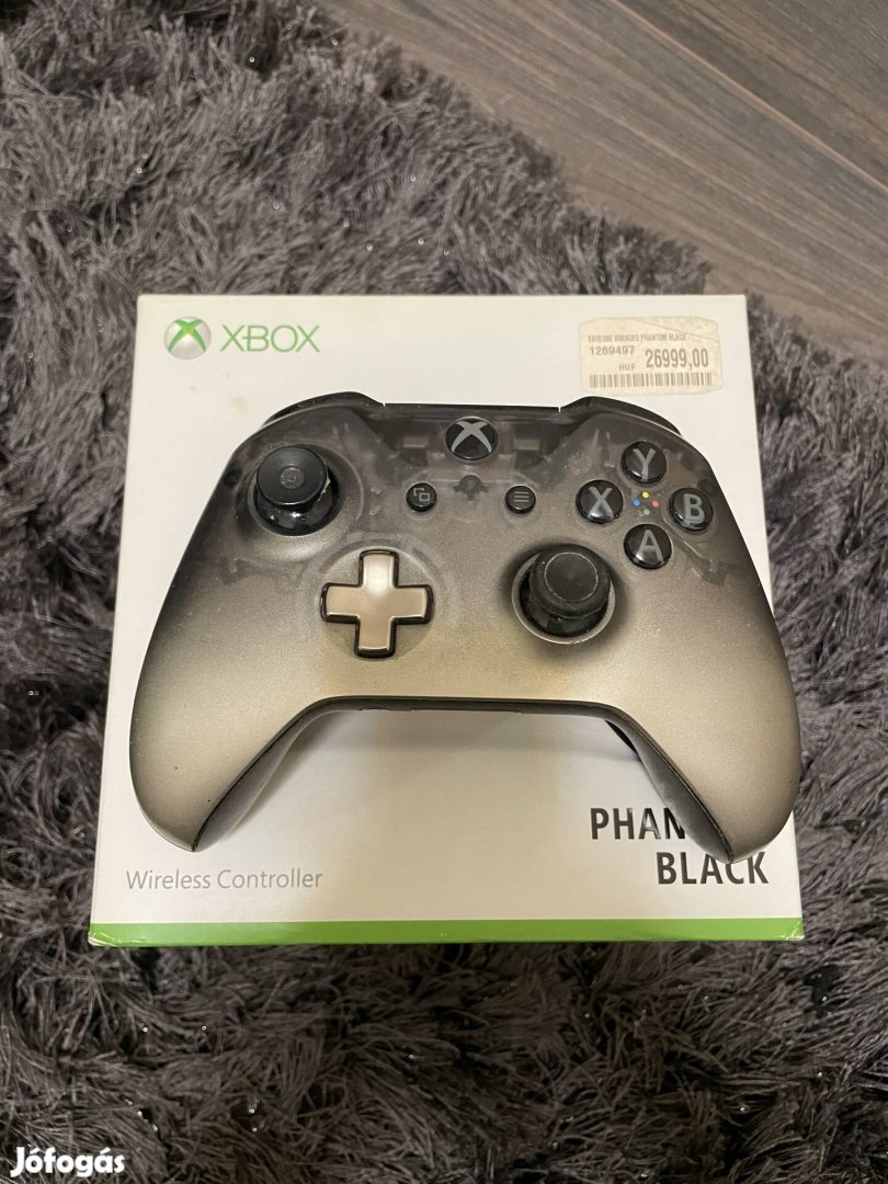 xbox phantom black controller