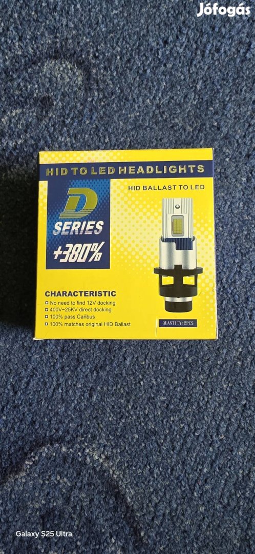 xenon led d2s/d2r izzók új párban