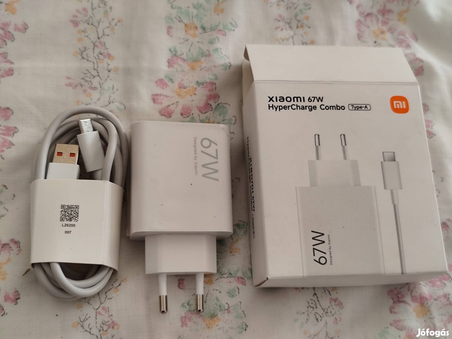 xiaomi Hypercharge 67w eredeti töltö+ 2év gari