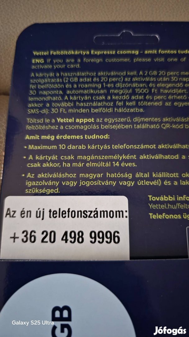 yettel könyű telefonszám 4989996