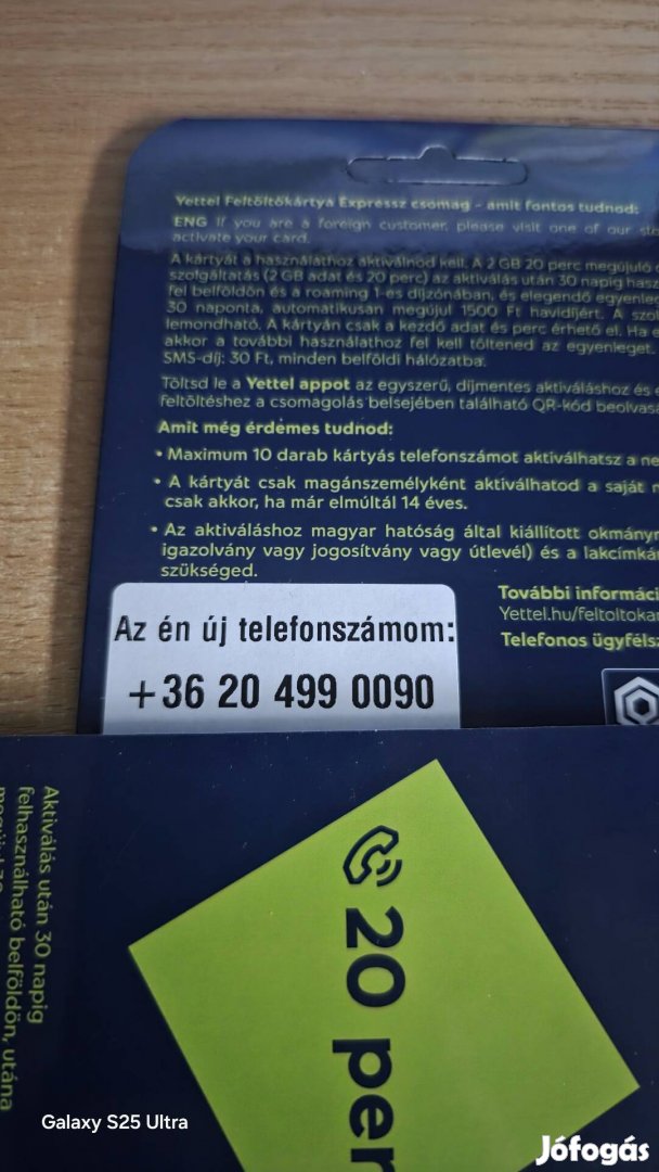 yettel könyű telefonszám 499.0090.