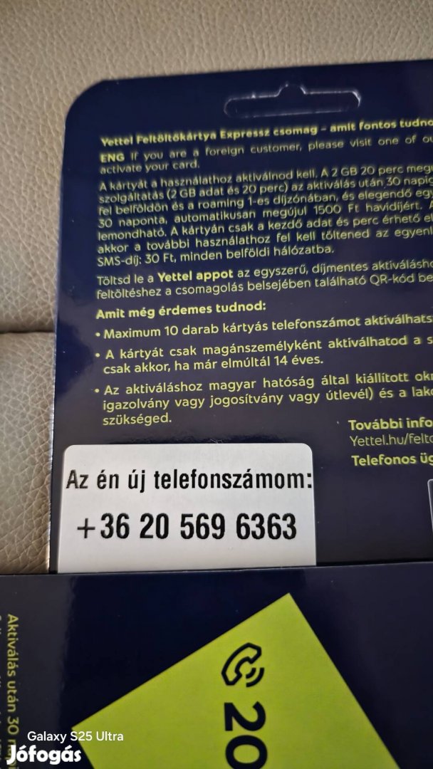 yettel könyű telefonszám 569.63.63.