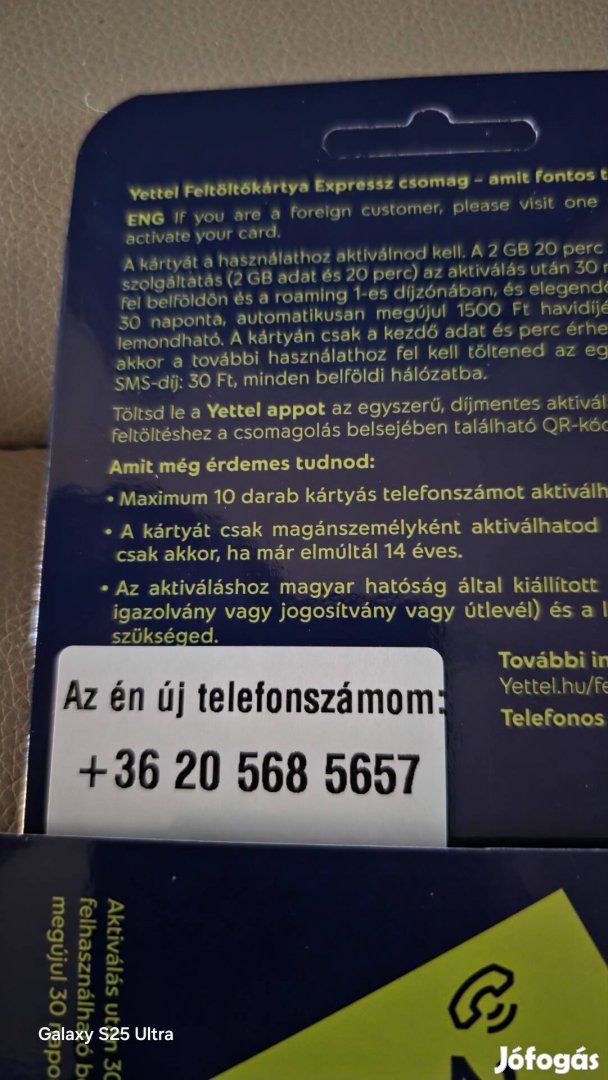 yettel könyű telefonszám 56.8.56.57.
