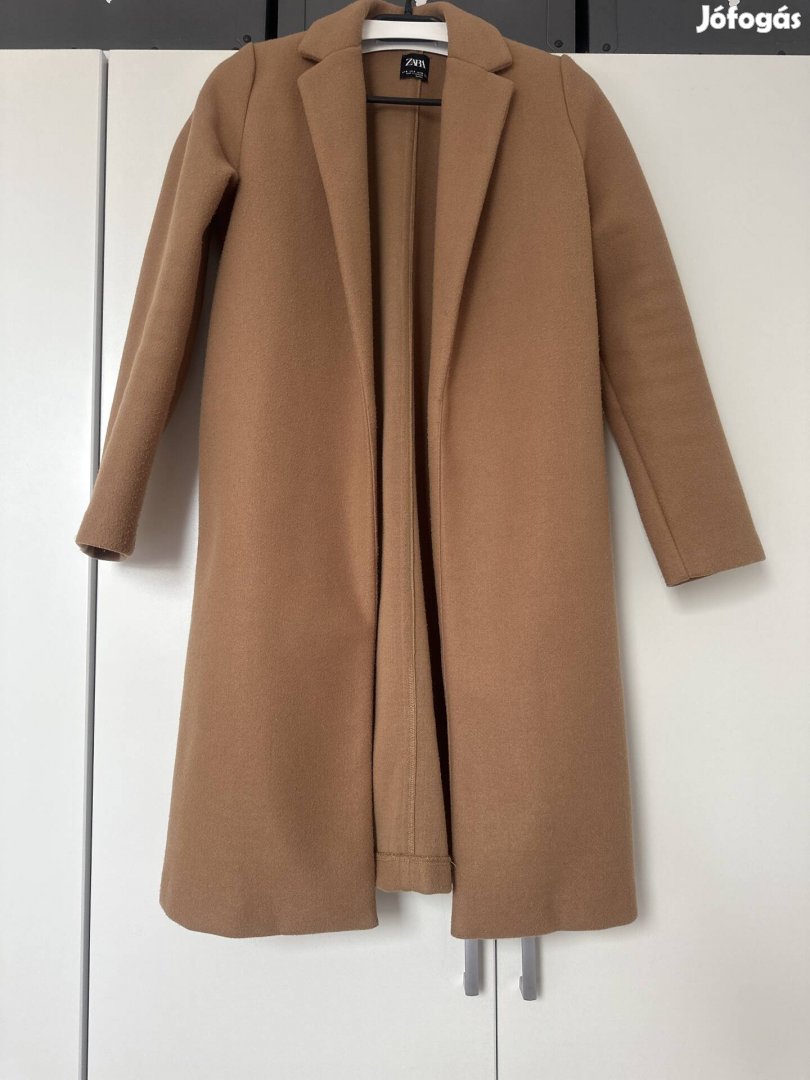 zara női kabát s méretű bézs színű eladó 