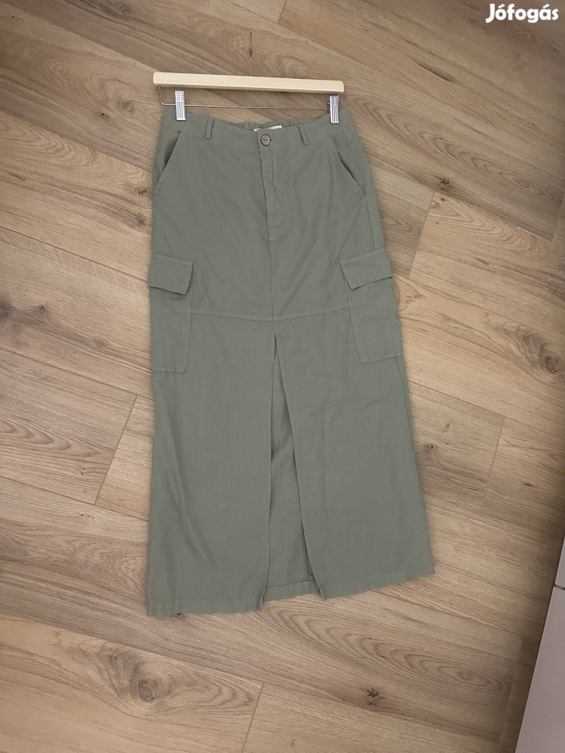zara szoknya khaki színű xs méretű eladó